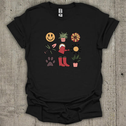 Gardening Symbols T-Shirt