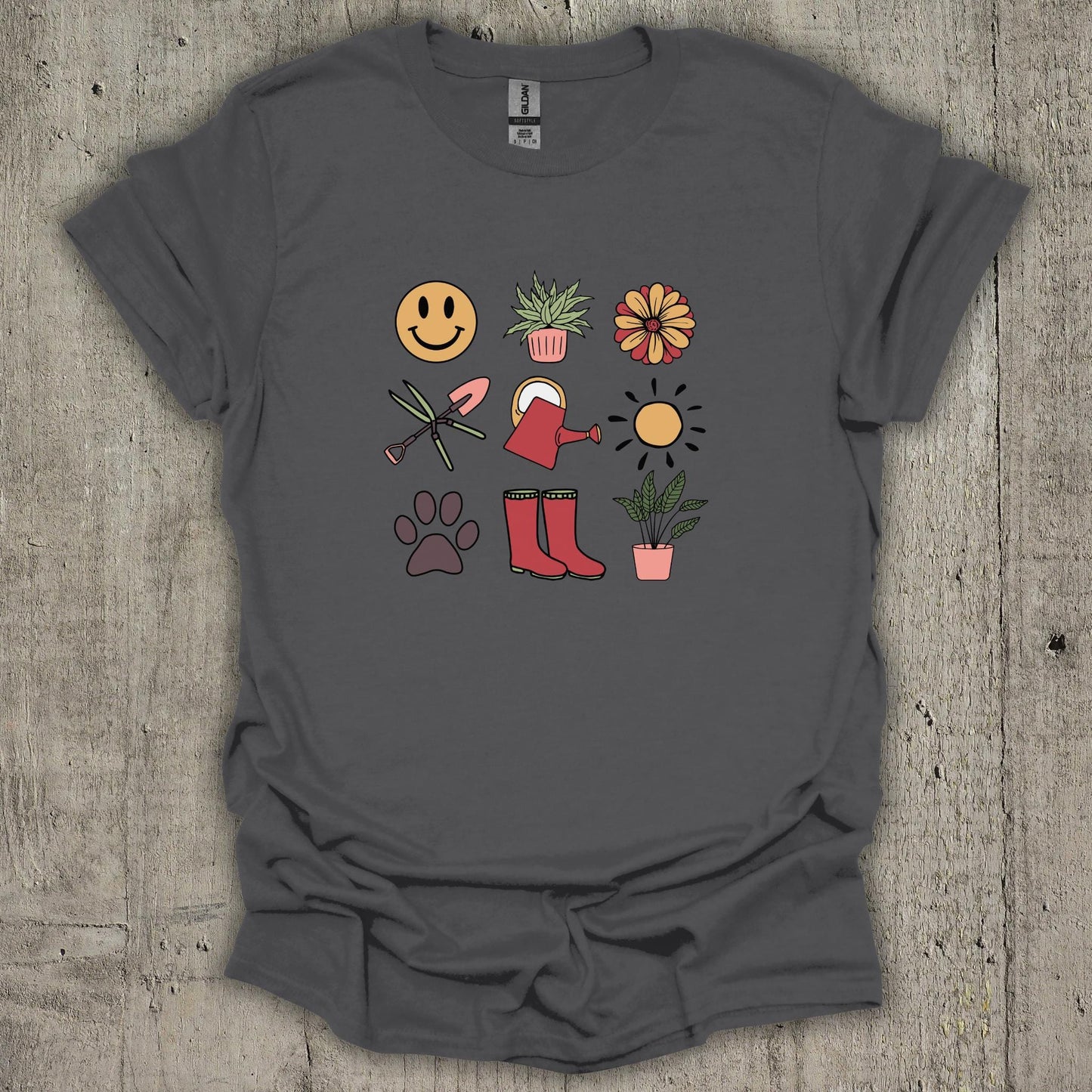 Gardening Symbols T-Shirt