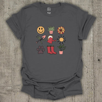 Gardening Symbols T-Shirt