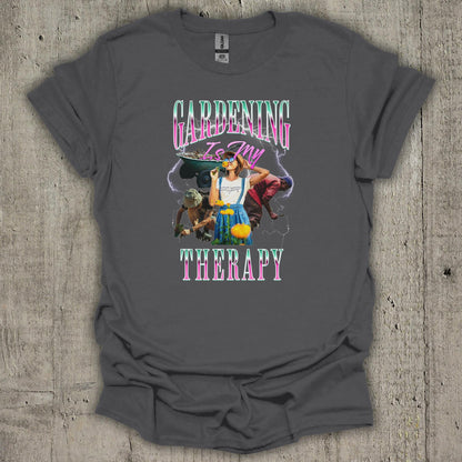 Gardening Is My Therapy Bootleg T-Shirt