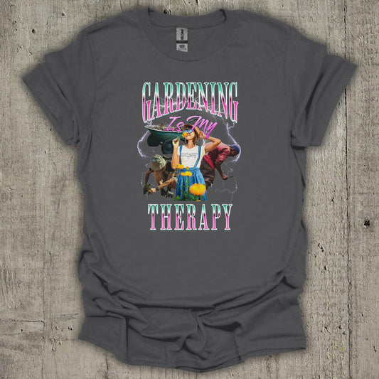 Gardening Is My Therapy Bootleg T-Shirt