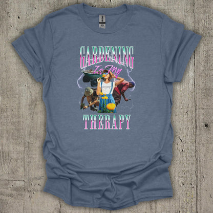 Gardening Is My Therapy Bootleg T-Shirt