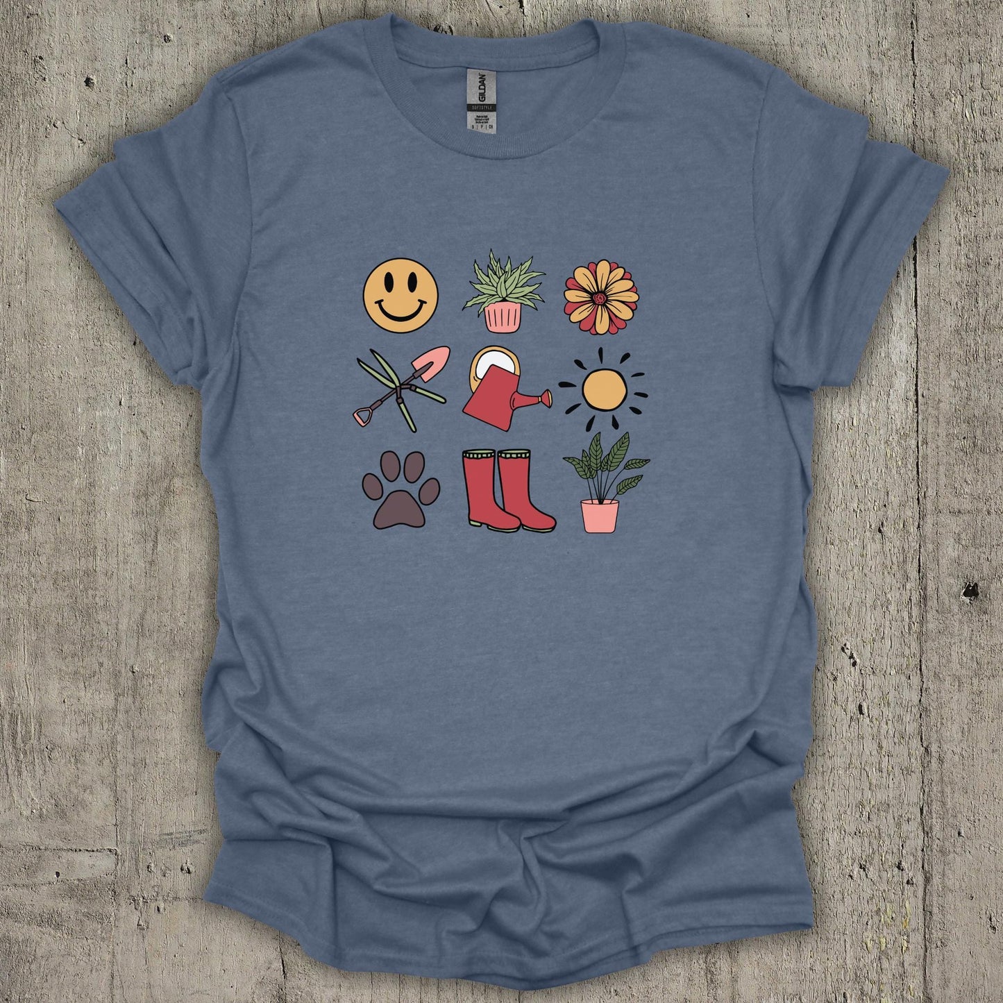 Gardening Symbols T-Shirt