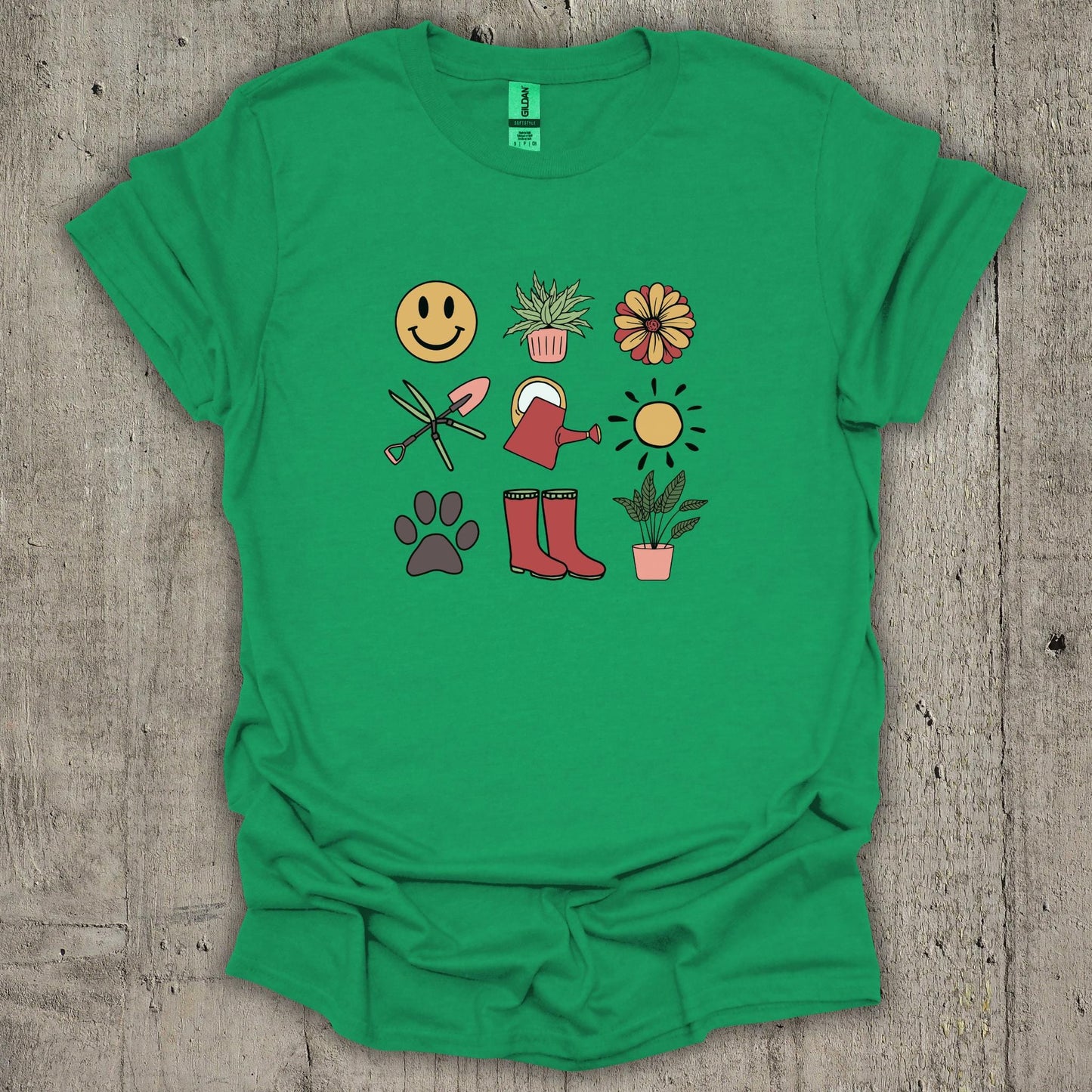 Gardening Symbols T-Shirt